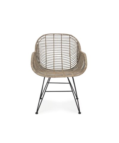 poltroncina in rattan